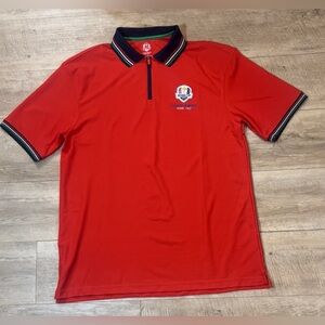 Ryder Cup Men’s 2023 Marco Simone Rome, Italy Polo Shirt Size XL